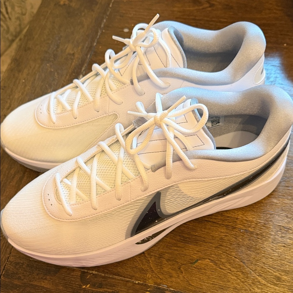 Nike White and Black Athletic Shoes